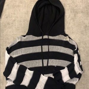 Rag and Bone cropped hoodie